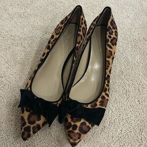 Ann Taylor leopard print heels.